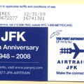 JFK 60th Anniversary Metrocard